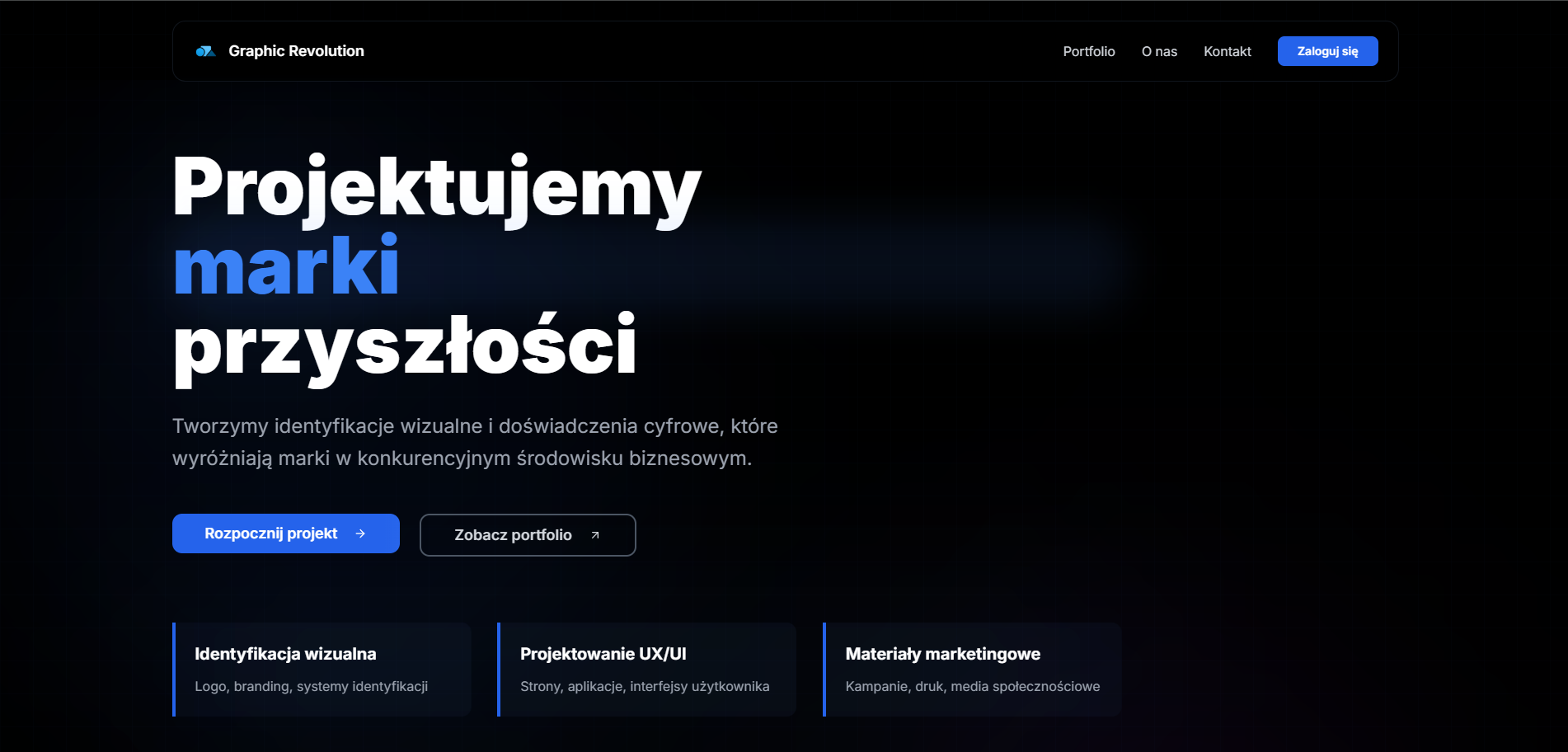 Strona firmowa - GraphicRevolution.PL