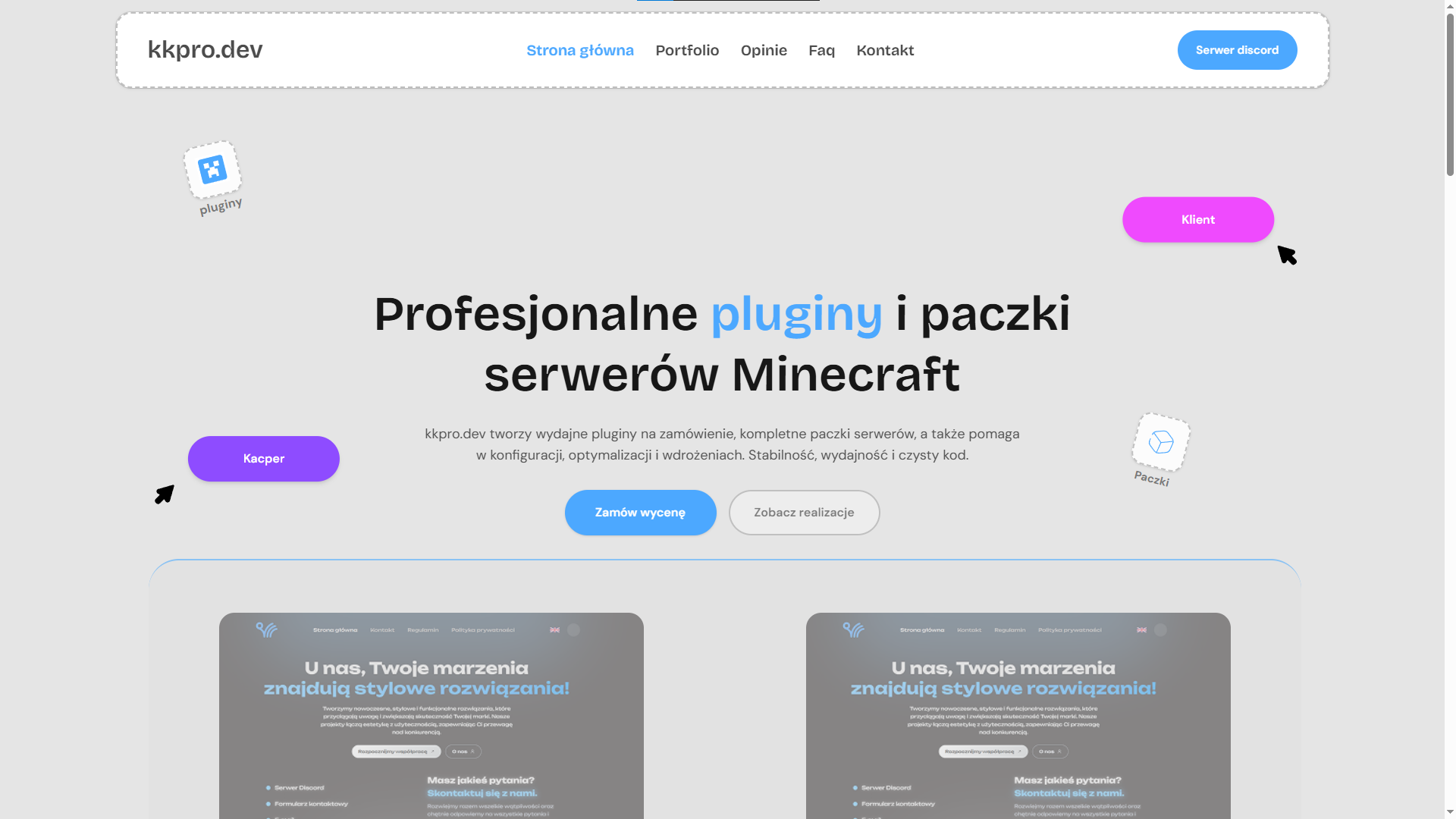 Strona Internetowa - kkpro.dev